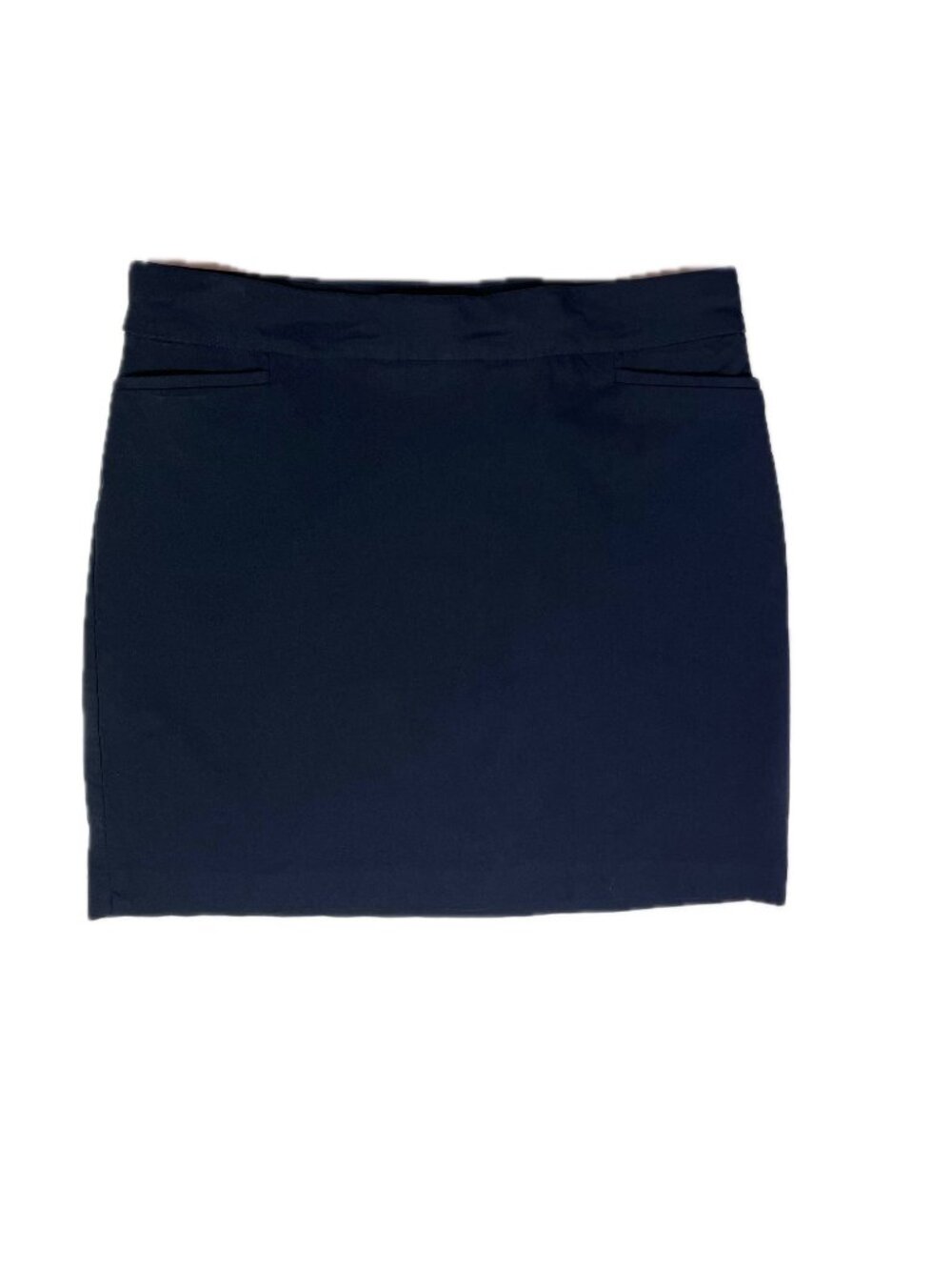 Chico's Size 2.5 (14) Brigitte So Slimming Black Skort Shorts Lining